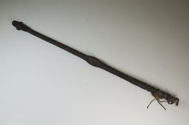  <em>Spear</em>. Iron, 22 7/16 x 13/16 in. (57 x 2 cm). Brooklyn Museum, Museum Expedition 1922, Robert B. Woodward Memorial Fund, 22.979. Creative Commons-BY (Photo: Brooklyn Museum, CUR.22.979_26609_threequarter_PS5.jpg)