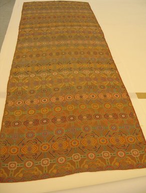 <em>Table Cover</em>., 29 1/8 x 77 9/16 in. (74 x 197 cm). Brooklyn Museum, Museum Collection Fund, 23439. Creative Commons-BY (Photo: Brooklyn Museum, CUR.23439.jpg)