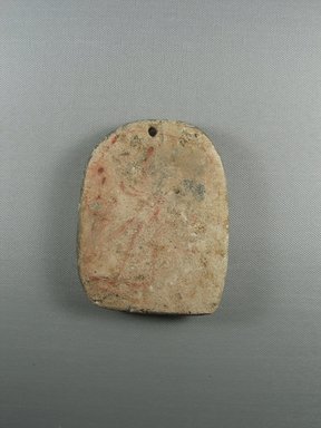  <em>Stela</em>, ca. 1352-1336 B.C.E. Limestone, pigment, 4 13/16 x 3 5/8 x 13/16 in. (12.2 x 9.2 x 2 cm). Brooklyn Museum, Gift of the Egypt Exploration Society, 25.886.22. Creative Commons-BY (Photo: Brooklyn Museum, CUR.25.886.22_view1.jpg)