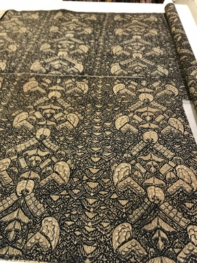  <em>Batik</em>. Cotton, 140 3/16 x 81 7/8 in. (356 x 208 cm). Brooklyn Museum, Brooklyn Museum Collection, 29.1333. Creative Commons-BY (Photo: , CUR.29.1333_view02.jpg)