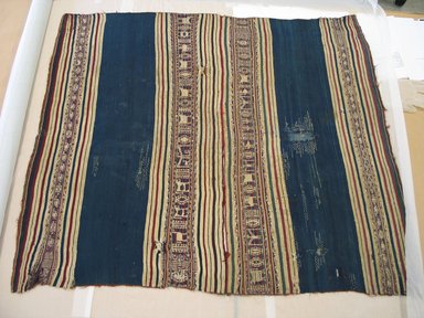 Aymara. <em>Woman's Shawl</em>, early 20th century. Wool, 43 x 39 in. (109.2 x 99.1 cm). Brooklyn Museum, Alfred T. White Fund, 30.1165.3. Creative Commons-BY (Photo: Brooklyn Museum, CUR.30.1165.3.jpg)