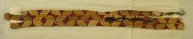 Nasca-Wari (?). <em>Belt or Headband</em>, 200-1000 C.E. Camelid fiber, 1 3/16 x 143 5/16 in. (3.0 x 364.0 cm). Brooklyn Museum, Gift of George D. Pratt, 30.1210. Creative Commons-BY (Photo: , CUR.30.1210.jpg)