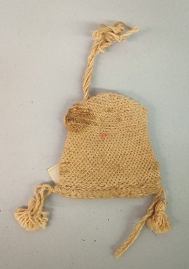 Arekuna. <em>Bag</em>, early 20th century. Cotton, 5 × 3 × 1/4 in. (12.7 × 7.6 × 0.6 cm), includes tassels. Brooklyn Museum, Museum Expedition 1930, Robert B. Woodward Memorial Fund and the Museum Collection Fund, 30.1305. Creative Commons-BY (Photo: Brooklyn Museum, CUR.30.1305_view01.jpg)