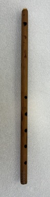 Makushi-Monaiko. <em>Flute</em>, early 20th century. Bamboo, 16 × 5/8 × 9/16 in. (40.6 × 1.6 × 1.4 cm). Brooklyn Museum, Museum Expedition 1930, Robert B. Woodward Memorial Fund and the Museum Collection Fund, 30.1306. Creative Commons-BY (Photo: Brooklyn Museum photogaph, CUR.30.1306.jpg)