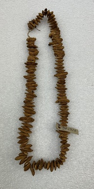 Arekuna. <em>Necklace</em>. Seeds, fiber, 13 1/2 × 4 × 1 in. (34.3 × 10.2 × 2.5 cm). Brooklyn Museum, Museum Expedition 1930, Robert B. Woodward Memorial Fund and the Museum Collection Fund, 30.1310. Creative Commons-BY (Photo: Brooklyn Museum photogaph, CUR.30.1310.jpg)