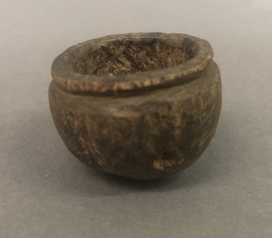 Arekuna. <em>Miniature Bowl</em>. Nut shell, 1 1/8 × 1 1/2 × 1 1/2 in. (2.9 × 3.8 × 3.8 cm). Brooklyn Museum, Museum Expedition 1930, Robert B. Woodward Memorial Fund and the Museum Collection Fund, 30.1321. Creative Commons-BY (Photo: Brooklyn Museum, CUR.30.1321.jpg)