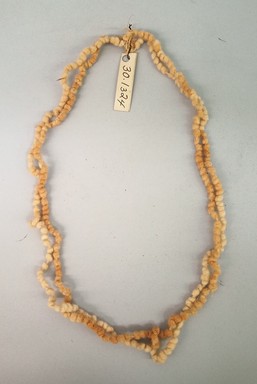 Arekuna. <em>Necklace</em>, early 20th century. Cotton, 6 × 1/4 × 10 1/4 in. (15.2 × 0.6 × 26 cm). Brooklyn Museum, Museum Expedition 1930, Robert B. Woodward Memorial Fund and the Museum Collection Fund, 30.1324. Creative Commons-BY (Photo: Brooklyn Museum, CUR.30.1324.jpg)