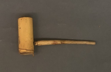Pishanko. <em>Pipe</em>, early 20th century. Bamboo, a: 2 3/4 × 1 × 1 in. (7 × 2.5 × 2.5 cm). Brooklyn Museum, Museum Expedition 1930, Robert B. Woodward Memorial Fund and the Museum Collection Fund, 30.1343a-b. Creative Commons-BY (Photo: Brooklyn Museum, CUR.30.1343__view01.jpg)