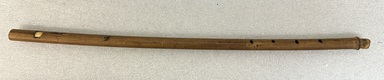 Pishanko Tribe. <em>Flute</em>, early 20th century. Bamboo, 19 1/4 × 5/8 × 5/8 in. (48.9 × 1.6 × 1.6 cm). Brooklyn Museum, Museum Expedition 1930, Robert B. Woodward Memorial Fund and the Museum Collection Fund, 30.1377. Creative Commons-BY (Photo: Brooklyn Museum photogaph, CUR.30.1377.jpg)