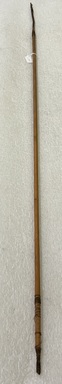 Makushi-Monaiko. <em>Arrow</em>. Wood, metal, fiber, 7/16 × 1/2 × 51 3/4 in. (1.1 × 1.3 × 131.4 cm). Brooklyn Museum, Museum Expedition 1930, Robert B. Woodward Memorial Fund and Museum Collection Fund, 30.1404. Creative Commons-BY (Photo: Brooklyn Museum photogaph, CUR.30.1404.jpg)