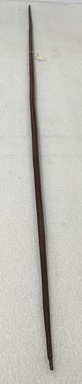 Makushi-Monaiko. <em>Long Bow</em>, early 20th century. Wood, 9/16 × 1/2 × 65 3/4 in. (1.4 × 1.3 × 167 cm). Brooklyn Museum, Museum Expedition 1930, Robert B. Woodward Memorial Fund and Museum Collection Fund, 30.1407. Creative Commons-BY (Photo: Brooklyn Museum photogaph, CUR.30.1407.jpg)