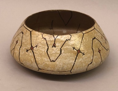 Shipibo Conibo. <em>Bowl</em>, early 20th century. Clay, slip, pigment, 4 × 9 × 9 in. (10.2 × 22.9 × 22.9 cm). Brooklyn Museum, Museum Expedition 1930, Robert B. Woodward Memorial Fund and Museum Collection Fund, 30.1476. Creative Commons-BY (Photo: Brooklyn Museum, CUR.30.1476.jpeg)