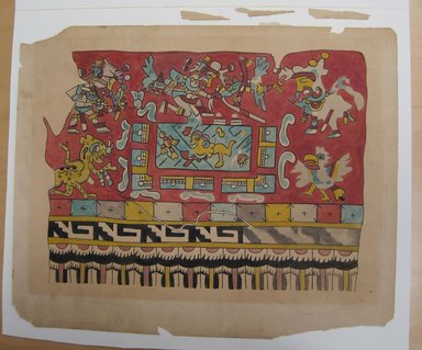  <em>Watercolor of a Fresco</em>, ca. 1930. Paper, watercolor, pencil, 19 1/4 x 23 3/4 in. (48.9 x 60.3 cm). Brooklyn Museum, Museum Collection Fund, 30.952.1 (Photo: , CUR.30.952.1.jpg)