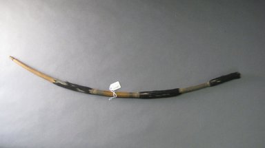 Pygmy. <em>Bow with Rings</em>. Wood, monkey fur, brass Brooklyn Museum, Museum Expedition 1931, Robert B. Woodward Memorial Fund, 31.1770. Creative Commons-BY (Photo: Brooklyn Museum, CUR.31.1770.jpg)
