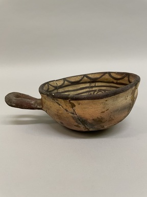 Possibly Haak’u (Acoma Pueblo). <em>Bowl</em>. Ceramic, pigment, 3 1/16 × 7 1/4 × 5 5/16 in. (7.8 × 18.4 × 13.5 cm). Brooklyn Museum, Gift of Mrs. E.D. Stone, 32.2093.31385. Creative Commons-BY (Photo: Brooklyn Museum, CUR.322.2093.31385_view02.jpg)