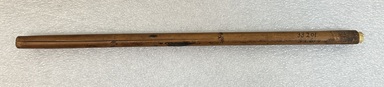 Tukano. <em>Panpipe</em>, early 20th century. Bamboo, 9/16 × 1/2 × 12 7/16 in. (1.4 × 1.3 × 31.6 cm). Brooklyn Museum, Museum Expedition 1933, Purchased with funds given by Jesse Metcalf, 33.619. Creative Commons-BY (Photo: Brooklyn Museum photogaph, CUR.33.619.jpg)