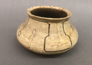 Conibo. <em>Jar</em>. Ceramic, Pigment, 5 1/8 × 9 × 8 3/4 in. (13 × 22.9 × 22.2 cm). Brooklyn Museum, Museum Expedition 1933, Purchased with funds given by Jesse Metcalf, 33.622. Creative Commons-BY (Photo: Brooklyn Museum, CUR.33.622_view01.jpg)