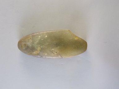 Tukano. <em>Amulet</em>, early 20th century. Quartz, 2 3/4 × 1 × 6 1/2 in. (7 × 2.5 × 16.5 cm). Brooklyn Museum, Museum Expedition 1933, Purchased with funds given by Jesse Metcalf, 33.637. Creative Commons-BY (Photo: Brooklyn Museum, CUR.33.637.jpg)