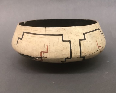 Conibo. <em>Bowl</em>, early 20th century. Ceramic, pigment, 4 × 9 1/2 × 9 1/2 in. (10.2 × 24.1 × 24.1 cm). Brooklyn Museum, Museum Expedition 1933, Purchased with funds given by Jesse Metcalf, 33.662. Creative Commons-BY (Photo: Brooklyn Museum, CUR.33.662_view01.jpg)