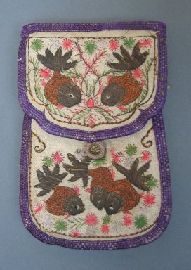  <em>Rectangular Purse for Woman</em>. Silk, 3 1/8 x 4 3/4 in. (8 x 12 cm). Brooklyn Museum, Brooklyn Museum Collection, 34.1031. Creative Commons-BY (Photo: Brooklyn Museum, CUR.34.1031.jpg)