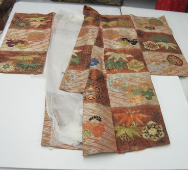  <em>Noh Robe</em>, 19th century. Silk, armspan x length: 43 5/16 x 54 3/4 in. (110 x 139 cm). Brooklyn Museum, Brooklyn Museum Collection, 34.1253. Creative Commons-BY (Photo: Brooklyn Museum, CUR.34.1253.jpg)
