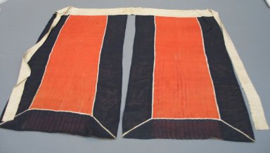  <em>Theatrical Skirt</em>, 19th century. Cloth silk gauze, satin, folded: 16 9/16 x 33 1/16 in. (42 x 84 cm). Brooklyn Museum, Brooklyn Museum Collection, 34.1400. Creative Commons-BY (Photo: Brooklyn Museum, CUR.34.1400.jpg)