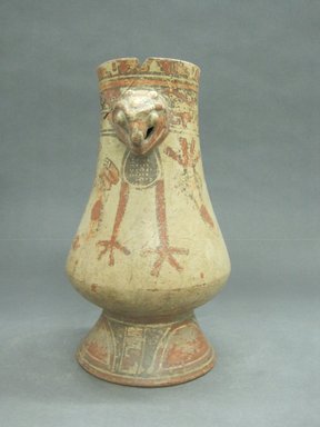  <em>Pear Shaped Jar with Pedestal Base</em>, 1000-1350. Ceramic, pigment, 11 1/8 x 7 1/4 x 7 in. (28.3 x 18.4 x 17.8 cm). Brooklyn Museum, Alfred W. Jenkins Fund, 34.1737. Creative Commons-BY (Photo: Brooklyn Museum, CUR.34.1737_view1.jpg)