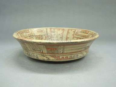  <em>Tiny Bowl</em>, 1200-1350. Ceramic, pigment, 2 5/8 x 8 3/4 x 8 11/16 in. (6.7 x 22.2 x 22.1 cm). Brooklyn Museum, Alfred W. Jenkins Fund, 34.1978. Creative Commons-BY (Photo: Brooklyn Museum, CUR.34.1978_view1.jpg)