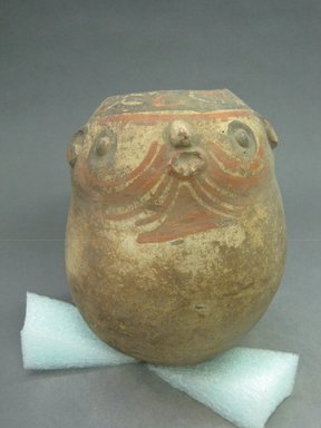  <em>Effigy Jar</em>, 1000–1350. Ceramic, 8 1/8 x 5 3/8 x 5 1/4 in. (20.6 x 13.7 x 13.3 cm). Brooklyn Museum, Alfred W. Jenkins Fund, 34.2006. Creative Commons-BY (Photo: Brooklyn Museum, CUR.34.2006.jpg)