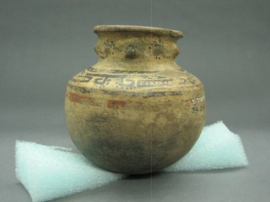  <em>Jar</em>, 1000-1500. Ceramic, 5 3/4 x 5 5/8 x 5 5/8 in. (14.6 x 14.3 x 14.3 cm). Brooklyn Museum, Alfred W. Jenkins Fund, 34.2012. Creative Commons-BY (Photo: Brooklyn Museum, CUR.34.2012_view1.jpg)