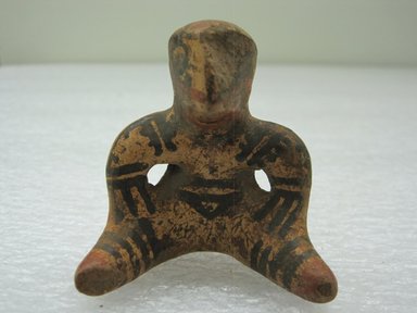  <em>Female Figurine</em>, 1000-1550. Ceramic, pigment, 2 3/8 x 2 1/4 x 2 1/2 in. (6 x 5.7 x 6.4 cm). Brooklyn Museum, Alfred W. Jenkins Fund, 34.2116. Creative Commons-BY (Photo: Brooklyn Museum, CUR.34.2116.jpg)