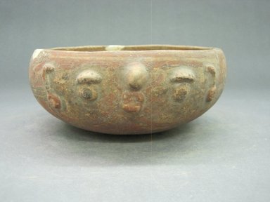  <em>Bowl</em>, 1000-1350. Ceramic, pigment, 2 3/4 x 6 1/2 x 7 1/8 in. (7 x 16.5 x 18.1 cm). Brooklyn Museum, Alfred W. Jenkins Fund, 34.3190. Creative Commons-BY (Photo: Brooklyn Museum, CUR.34.3190_view1.jpg)