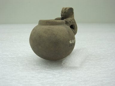  <em>Miniature Jar</em>, 1000-1550. Ceramic, 2 1/2 x 2 3/4 x 2 1/4 in. (6.4 x 7 x 5.7 cm). Brooklyn Museum, Alfred W. Jenkins Fund, 34.4342. Creative Commons-BY (Photo: Brooklyn Museum, CUR.34.4342_view1.jpg)