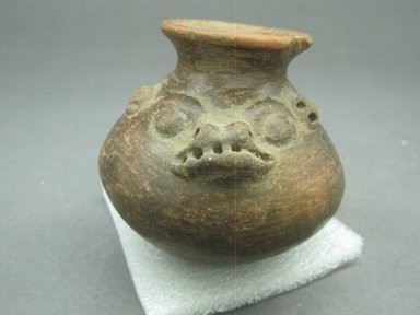  <em>Effigy Jar</em>, 800-1500. Ceramic, 2 3/4 x 3 1/2 x 3 3/4 in. (7 x 8.9 x 9.5 cm). Brooklyn Museum, Alfred W. Jenkins Fund, 34.4429. Creative Commons-BY (Photo: Brooklyn Museum, CUR.34.4429.jpg)