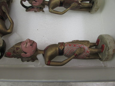  <em>Doll</em>. Wood, gilt, pigment Brooklyn Museum, Brooklyn Museum Collection, 34.46. Creative Commons-BY (Photo: , CUR.34.46_overall1.jpg)