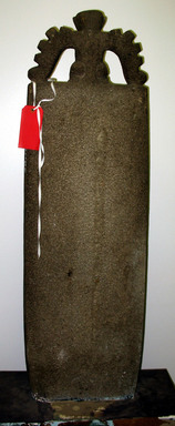 Central Caribbean. <em>Stele</em>, 700-1000. Volcanic stone, 47 x 14 13/16 x 5 in. (119.4 x 37.6 x 12.7 cm). Brooklyn Museum, Alfred W. Jenkins Fund, 34.5086. Creative Commons-BY (Photo: Brooklyn Museum, CUR.34.5086.jpg)