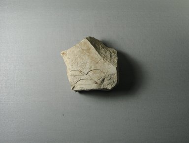  <em>Trial Piece with Nb-Signs</em>, ca. 1352-1336 B.C.E. Limestone, 4 1/2 × 2 × 4 1/2 in. (11.5 × 5.1 × 11.4 cm). Brooklyn Museum, Gift of the Egypt Exploration Society, 34.6054. Creative Commons-BY (Photo: , CUR.34.6054_view01.jpg)