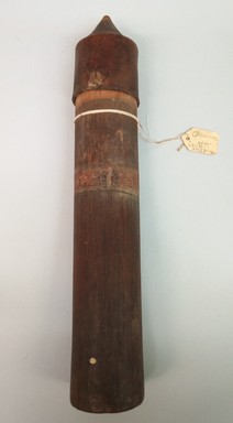  <em>Quiver</em>, 19th century. Wood, 2 7/16 × 2 9/16 × 13 9/16 in. (6.2 × 6.5 × 34.4 cm). Brooklyn Museum, Gift of Appleton Sturgis, 35.2100. Creative Commons-BY (Photo: Brooklyn Museum, CUR.35.2100_view01.jpg)