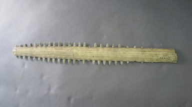Kiribati. <em>Sword</em>. Snout of sawfish, 20 1/2 x 1 3/4 in. (52 x 4.5 cm). Brooklyn Museum, Gift of Appleton Sturgis, 35.2137. Creative Commons-BY (Photo: Brooklyn Museum, CUR.35.2137.jpg)