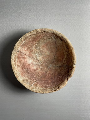 Aegean. <em>Bowl</em>, ca. 2650-2500 B.C.E., or ca. 2500-2250 B.C.E. Marble, pigment, 1 15/16 × Diam. 6 1/8 in. (4.9 × 15.5 cm). Brooklyn Museum, Charles Edwin Wilbour Fund, 35.730. Creative Commons-BY (Photo: Brooklyn Museum, CUR.35.730_view01.jpeg)