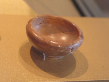  <em>Miniature Bowl</em>, ca. 1938-1700 B.C.E. Ivory or bone, 1 1/4 x 1 1/16 in. (3.1 x 2.7 cm). Brooklyn Museum, Charles Edwin Wilbour Fund, 36.126. Creative Commons-BY (Photo: Brooklyn Museum, CUR.36.126_view1_erg2.jpg)