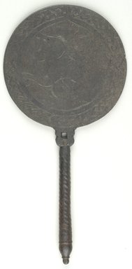 Byzantine. <em>Flabellum</em>, early 14th century C.E. Iron, 10 1/2 x Diam. 5 1/16 in. (26.7 x 12.8 cm). Brooklyn Museum, Frank L. Babbott Fund and Henry L. Batterman Fund, 36.197. Creative Commons-BY (Photo: Brooklyn Museum (in collaboration with Index of Christian Art, Princeton University), CUR.36.197_ICA.jpg)