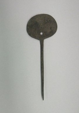  <em>Pin for Shawl</em>. Copper, 1 3/8 x 3 7/8 in. (3.5 x 9.8 cm). Brooklyn Museum, Gift of Dr. John H. Finney, 36.702. Creative Commons-BY (Photo: Brooklyn Museum, CUR.36.702.jpg)