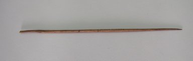  <em>Spindle</em>. Wood, 1/16 x 1/16 x 6 1/4 in. (0.2 x 0.2 x 15.9 cm). Brooklyn Museum, Gift of Dr. John H. Finney, 36.755.41. Creative Commons-BY (Photo: Brooklyn Museum, CUR.36.755.41.jpg)