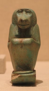  <em>Ritual Object</em>, ca. 664-30 B.C.E. Faience, 4 1/16 x 2 1/4 x 1 11/16 in. (10.3 x 5.7 x 4.3 cm). Brooklyn Museum, Charles Edwin Wilbour Fund, 36.838. Creative Commons-BY (Photo: Brooklyn Museum, CUR.36.838_wwg8.jpg)