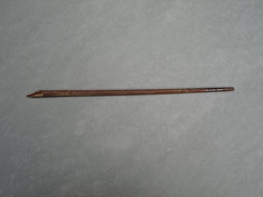  <em>Foreshaft of an Arrow</em>. Reed, Diam. 1/4 x 8 9/16 in. (0.6 x 21.7 cm). Brooklyn Museum, Charles Edwin Wilbour Fund, 37.1067E. Creative Commons-BY (Photo: Brooklyn Museum, CUR.37.1067E_view1.jpg)