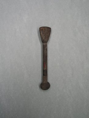  <em>Object of Unknown Use in Form of Short Stick</em>. Wood, Diam. 1 7/16 x 7 11/16 in. (3.7 x 19.5 cm). Brooklyn Museum, Charles Edwin Wilbour Fund, 37.1601E. Creative Commons-BY (Photo: Brooklyn Museum, CUR.37.1601E_view1.jpg)