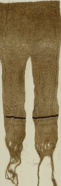 Coptic. <em>Cap</em>. Linen, wool, 14 x 40 in. (35.6 x 101.6 cm). Brooklyn Museum, Charles Edwin Wilbour Fund, 37.1759Ea-b. Creative Commons-BY (Photo: Brooklyn Museum, CUR.37.1759E_ICA.jpg)