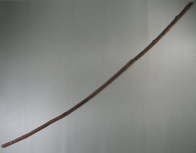  <em>Slender Curved Stick</em>, ca. 1539-1075 B.C.E. Wood, 37.1831Ea: 3/4 x 31 1/16 in. (1.9 x 78.9 cm). Brooklyn Museum, Charles Edwin Wilbour Fund, 37.1831Ea-b. Creative Commons-BY (Photo: Brooklyn Museum, CUR.37.1831Ea-b_overall.jpg)