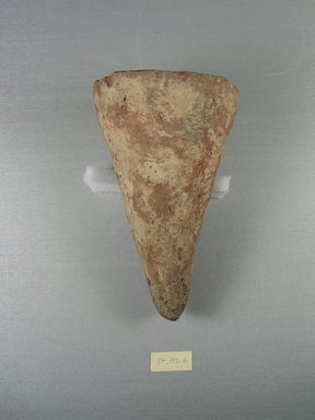 Egyptian. <em>Funerary Cone</em>, 664-332 B.C.E. Clay, Diam. 3 15/16 x 7 1/16 in. (10 x 18 cm). Brooklyn Museum, Charles Edwin Wilbour Fund, 37.1931E. Creative Commons-BY (Photo: Brooklyn Museum, CUR.37.1931E.jpg)